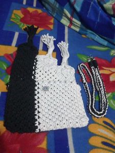 Handmade Macrame Crossbody Bag