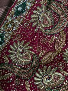 Embroidered Saree