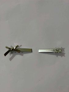 Cute Bow & Star Hair Clips Set