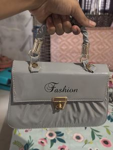Chic Gray "Fashion" Clutch Bag