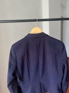 Ink Patch  Tiedye  Blue Petite Fit Blazer