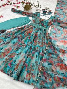 Floral Anarkali Kurta