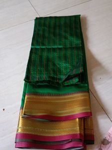 Saree For Girls With Blouse Pic