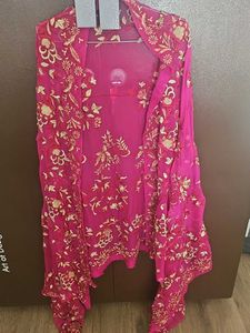 Agha noor fully embroidered 2 pc