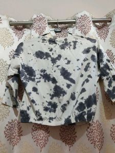 Tie-Dye Long Sleeve Top