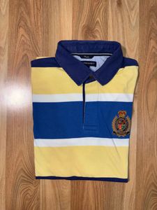 Fahrenheit Classic Striped Polo Shirt