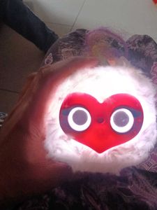 Cute Fluffy Unicorn Toy ( light with saund)