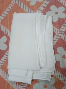 Elegant Georgette White Hijab