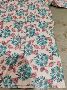 Floral Print Kurta