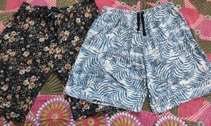 Comfy Printed Shorts (Set of 2)