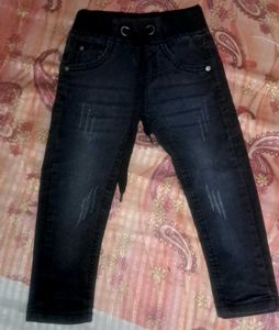 Stylish Distressed Denim Jeans