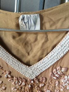 Embroidered Kaftan Top (branded)