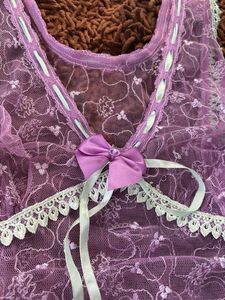 Lavender mint mesh cami