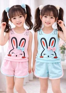 Cute Bunny Twin Set for Girls