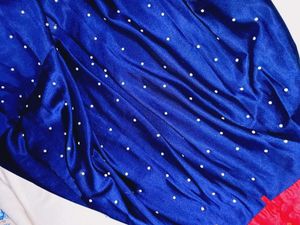 Blue And Pink Combo Gown