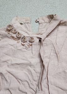 Nude Full Sleeve Top