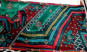 🇳🇿💫🎀Stunning Teal &amp; Red Saree