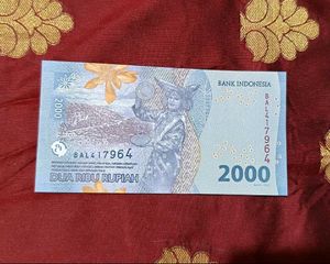 indonesia notes UNC con