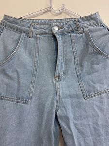 Korean Wide Leg Jeans