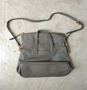 brand JILLSTUART Chic Grey Leather Shoulder Bag