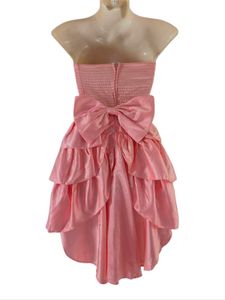 🌸 Elegant Strapless Ruffle Dress 🌸