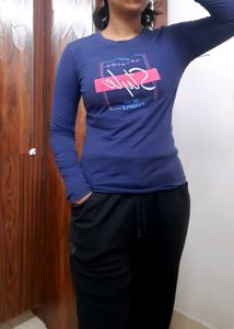 Blue Full Sleeve Tshirt