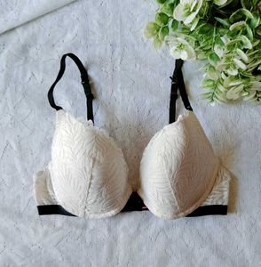 Lasenza White Padded Bra