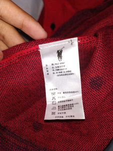 👗 Polo Sport Girls Red Knit Dress (Size 4Y) ❤️