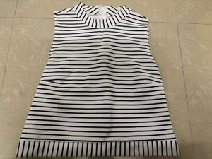 Premium Ribbed Sleeveless High-Neck Dress