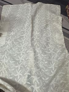 Elegant White Chikankari Kurta