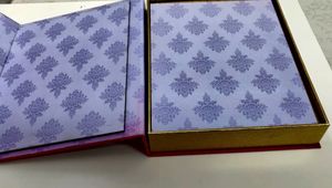 🎠 ROYAL LOOK WEDDING CARD WITH BOX🎺
