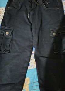 Men's Black Cargo Pants