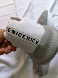 Stylish White Fashion Sneakers