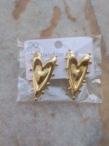 Golden Flower Earrings
