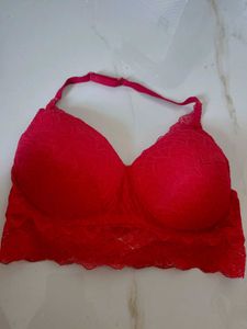 Red Lace Bralette