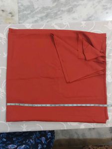 Rust Colour Dress Material Fabric