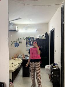 Crocheted Pink Sleeveless Top