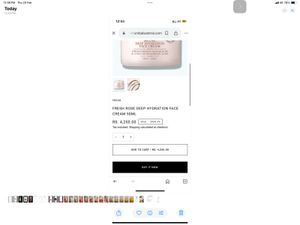 Fresh Rose Face Moisturiser