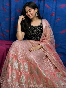 Stunning Embroidered Lehenga Choli