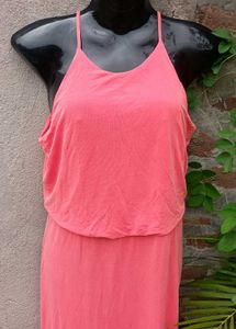 Coral Maxi Dress