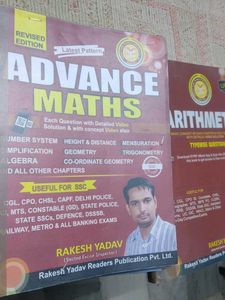 Rakesh yadav Sir Arithmetic And Advance Math Combo