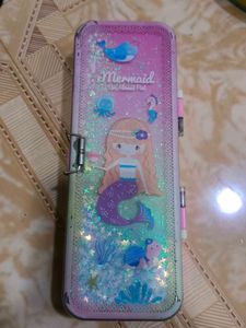 Mermaid Glitter Pencil Box