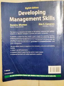 Developing Management Skills By David A.Whetten