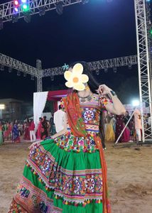 ✨ Multicolour Traditional Gujarati Chaniya choli