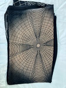 Geometric Print Saree