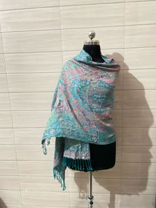Pashmina Paisley Print Scarf