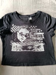 Black Graphic T-Shirt
