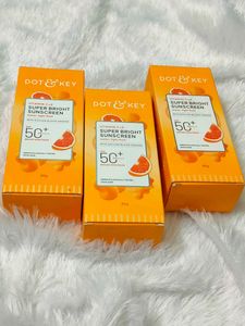 Pack Of 3 Dot & Key Vitamin C Sunscreen