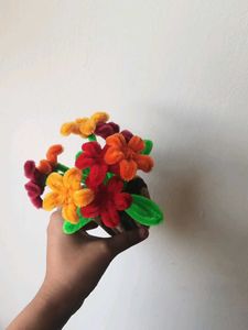 Cute Pipe Cleaner Potted Plant