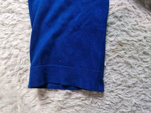 zara Blue Open Front Cardigan